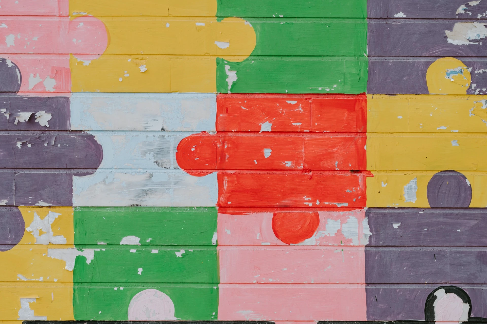 Puzzle painting